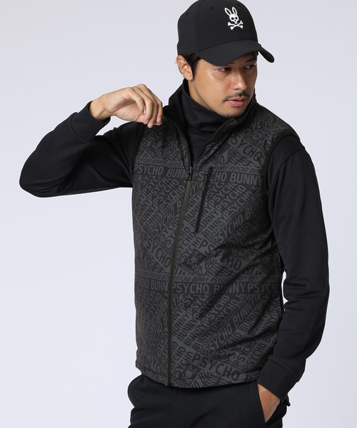 Psycho Bunny（サイコバニー） ブルゾン アウター 「GOLF」総柄