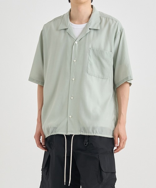 nanamica（ナナミカ） シャツ 「nanamica / ナナミカ」Open Collar S/S
