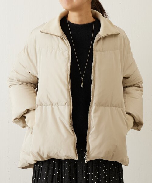 BEARDSLEY（ビアズリー） ダウンコート ダウンジャケット ジップフレア