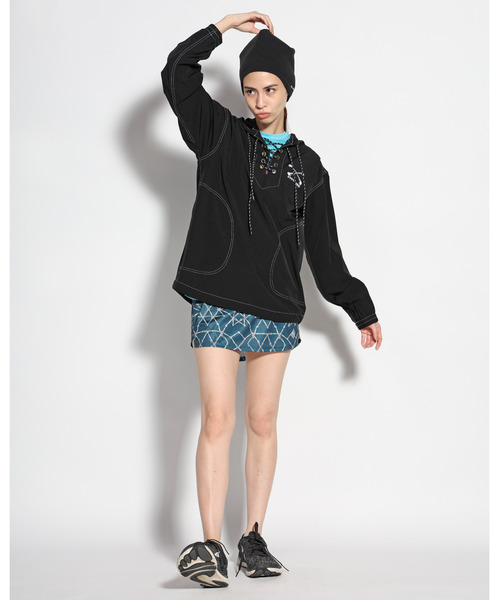 ELDORESO（エルドレッソ） パーカー Lace Up Parka / レースアップパ