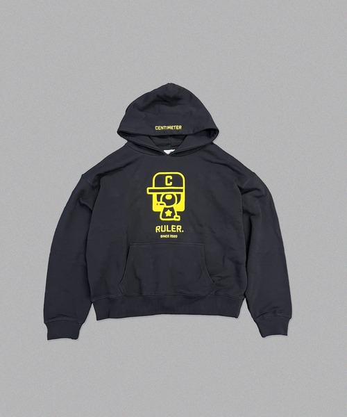 centimeter（センチメーター） パーカー Boxy ruler hoodie メンズ