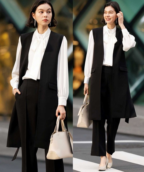 GeeRA（ジーラ） セットアップ 「2点セット」ロングジレセットアップ