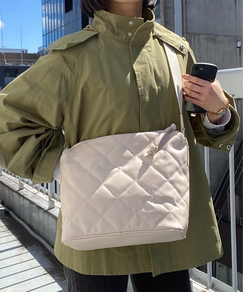 sakishimatokyo ショルダーバッグ バッグ 「マチあり/長さ調整可能