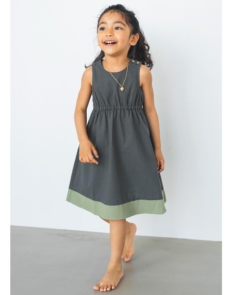 ALEXIA STAM（アリシアスタン） ワンピース BABY ALEXIA Contrast Hem