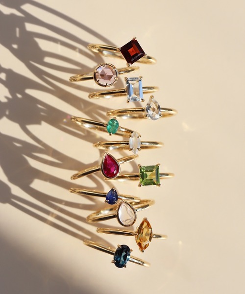 SIENA ROSE（シエナロゼ） 指輪 リング バースデーストーン・リング「7