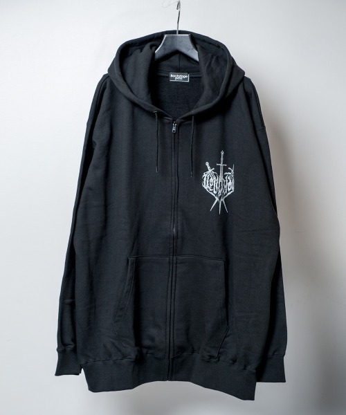 BACKSTAGE PASS（バックステージパス） パーカー CROSS-HOODIE(クロ