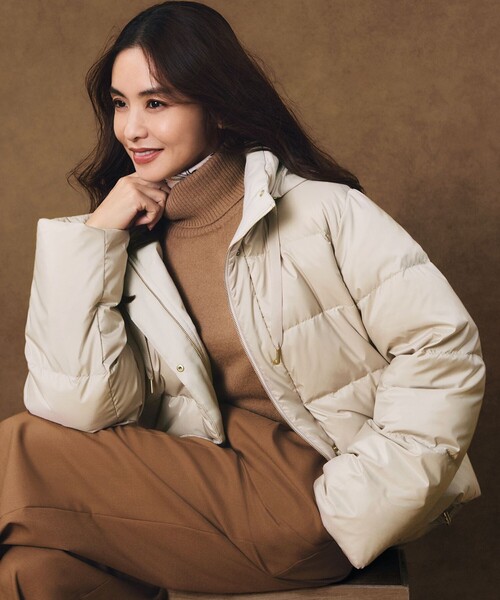 23区（ニジュウサンク） ダウンコート ダウンジャケット 「滝沢眞規子