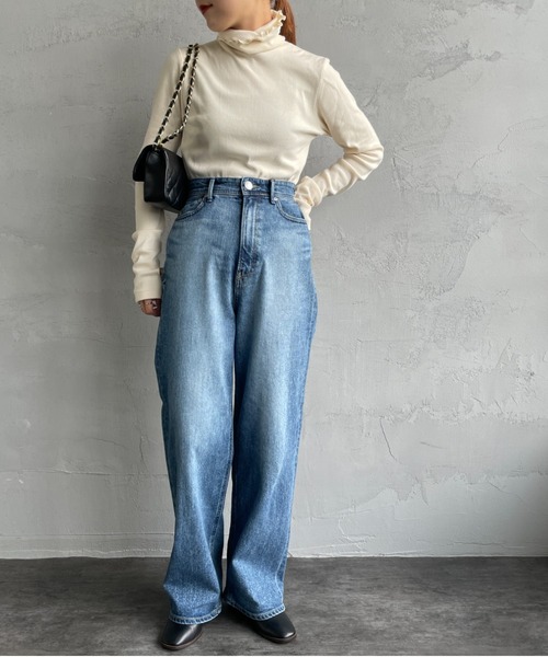 YANUK（ヤヌーク） ジーンズ デニム デニムパンツ JOAN ハイウエスト