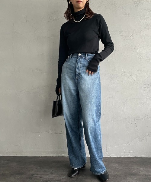 YANUK（ヤヌーク） ジーンズ デニム デニムパンツ JOAN ハイウエスト