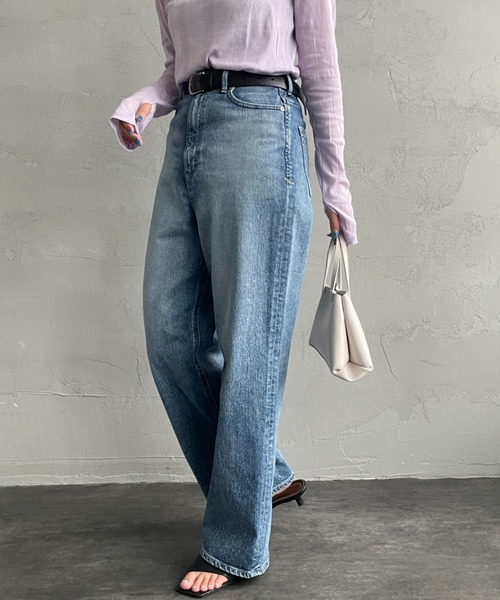 YANUK（ヤヌーク） ジーンズ デニム デニムパンツ JOAN ハイウエスト