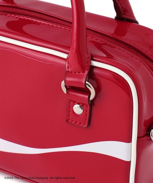 Coca Cola（コカコーラ） ボストンバッグ 「Coca-Cola」2WAYエナメル
