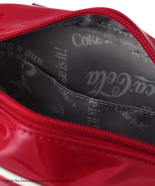 Coca Cola（コカコーラ） ボストンバッグ 「Coca-Cola」2WAYエナメル
