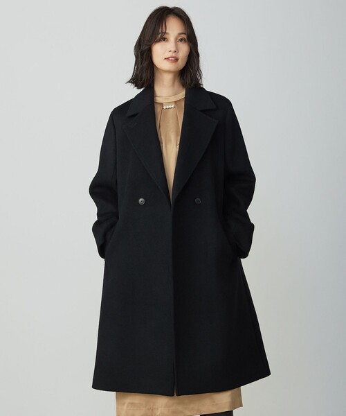 J.PRESS（J.プレス） コート アウター Pureラムウール ダブル ロング