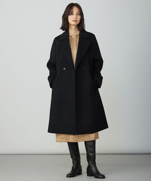 J.PRESS（J.プレス） コート アウター Pureラムウール ダブル ロング