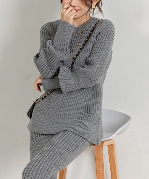 DAY CLOSET セットアップ 「セットアップ」 秋冬すっきりシルエット