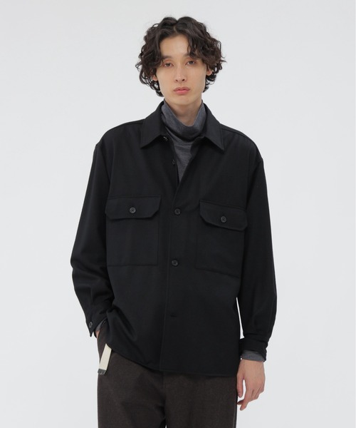 MARGARET HOWELL（マーガレットハウエル） シャツ MERINO CASHMERE