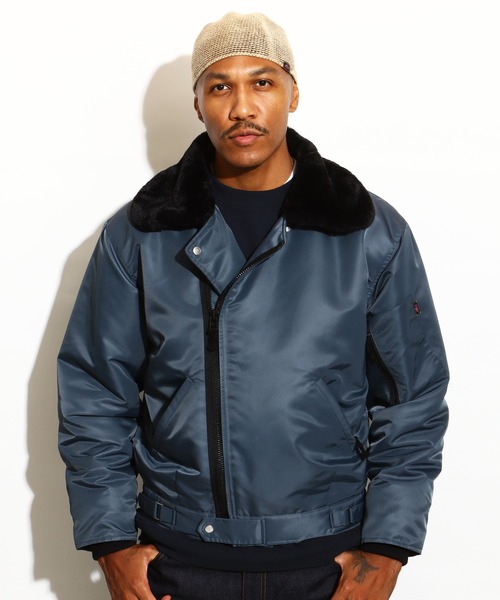 ROTAR（ローター） 革ジャン ライダース Military Rider Jacket メンズ