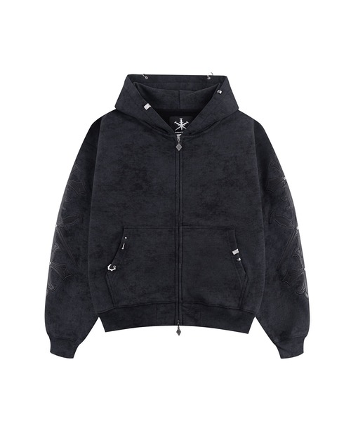 UNKNOWN LONDON（アンノウンロンドン） パーカー ジップフーディ