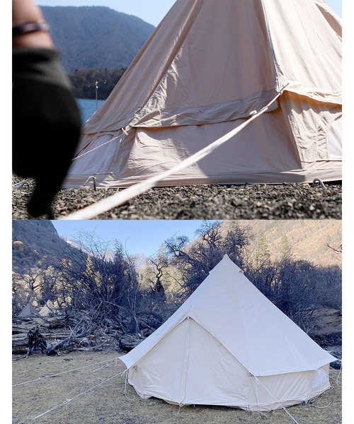 S'more 「S'more /Bello 400」 撥水加工ポリコットンベル型テント/ 5