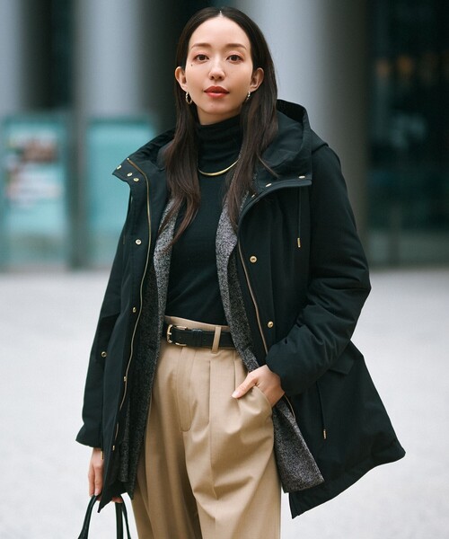 23区（ニジュウサンク） ダウンコート ダウンジャケット 「滝沢眞規子