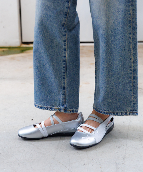 PUMA（プーマ） バレエシューズ パンプス 」スピードキャット バレエ