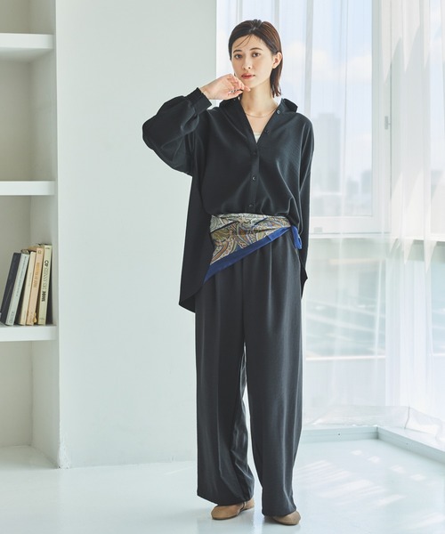 LAKOLE（ラコレ） パンツ 「セットアップ対応／多機能ウェア」サップ