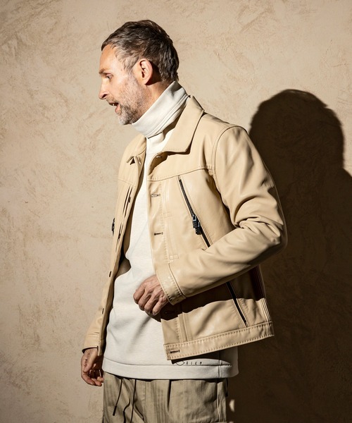 C DIEM（カルペディエム） 革ジャン ライダース AMFステッチ エクセラ