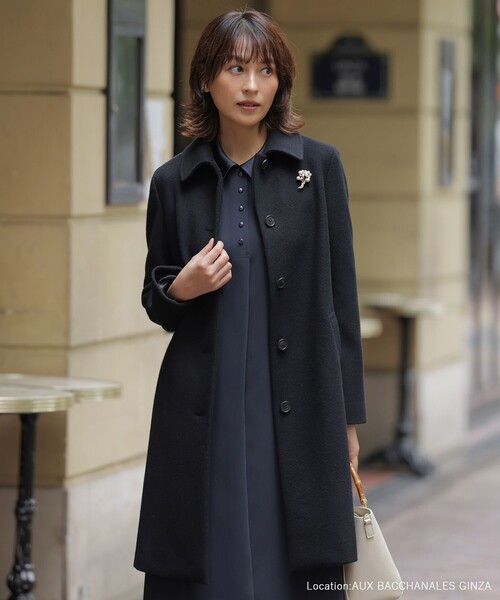 J.PRESS（J.プレス） ステンカラーコート コート ショートビーバー