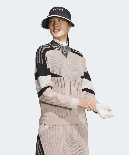 adidas（アディダス） ニット セーター アーカイブグラフィック モック