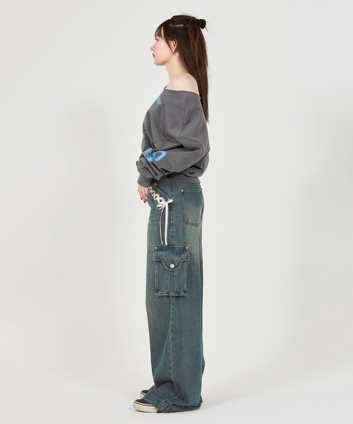 TINA：JOJUN（ティーナジョジュン） ジーンズ デニム デニムパンツ