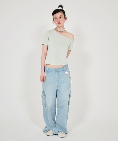 TINA：JOJUN（ティーナジョジュン） ジーンズ デニム デニムパンツ