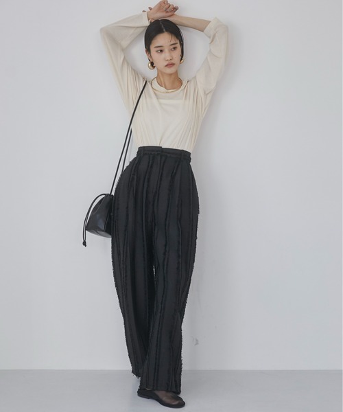 ANGIE tシャツ スラブ シアートップス レディース : ZOZOTOWN Yahoo!店