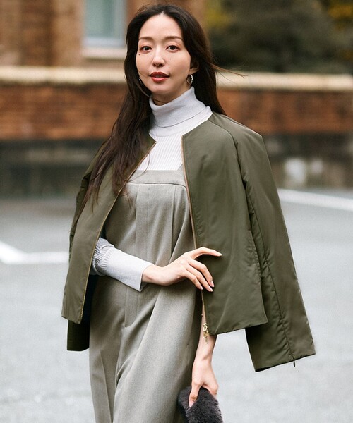 ダウンコート ダウンジャケット 「23区×Oggiコラボ /撥水加工」中綿