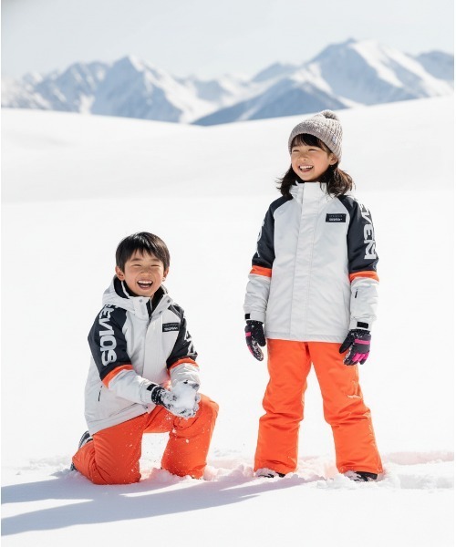 SEVEN2（セブンツー） 「SEVEN2」キッズ調整付き切替スノーウェア上下