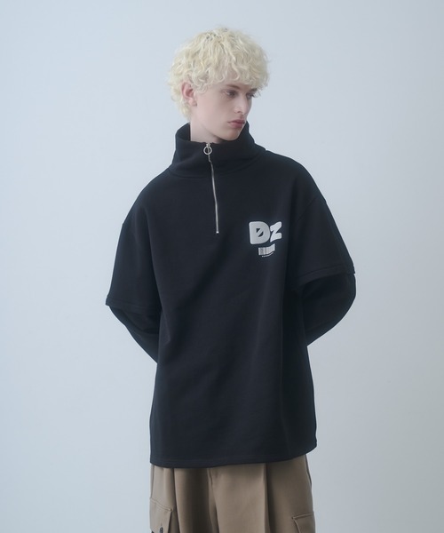DOOPZ（ドープス） トレーナー スウェット Half zip high neck sweat
