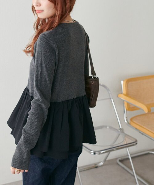 Discoat（ディスコート） ニット セーター 「新色追加!/腰回りカバー