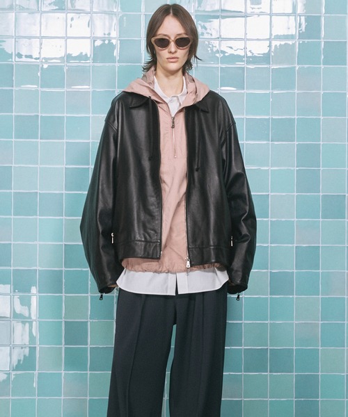 MAISON SPECIAL（メゾンスペシャル） 革ジャン ライダース 「UNISEX