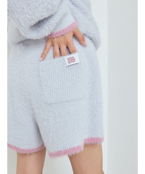 gelato pique（ジェラートピケ） パジャマ ルームウェア ラメフェザー