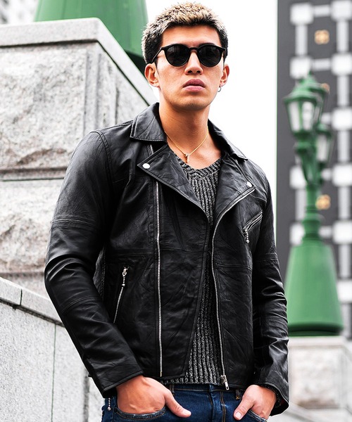 joker（ジョーカー） 革ジャン ライダース リアルレザーダブル