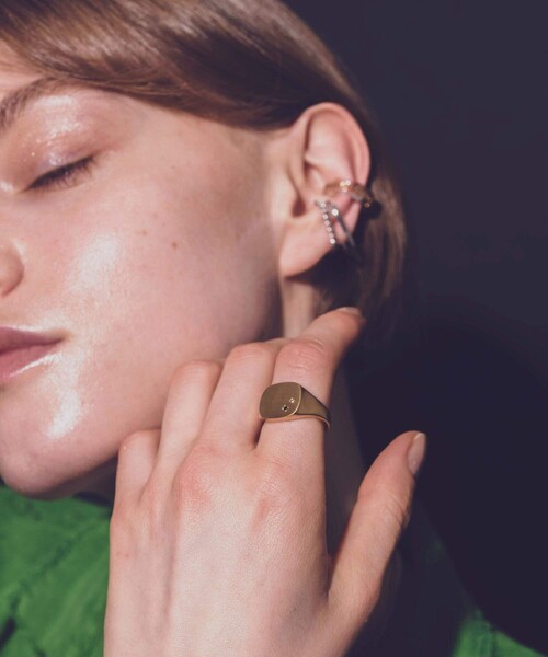 and cloud（アンドクラウド） 指輪 リング Nocturnal Signet Ring