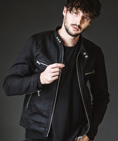 NO ID.（ノーアイディー） 革ジャン ライダース 「NO ID.」Coating