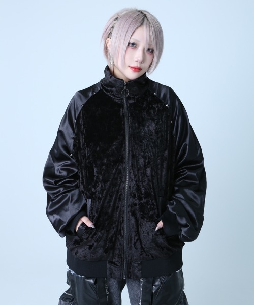 BACKSTAGE PASS（バックステージパス） スカジャン CAMELLIA(カメリア