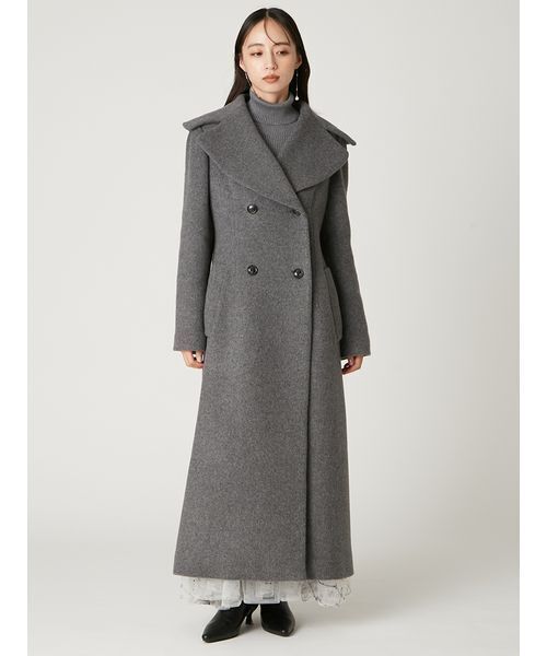 FRAY I.D（フレイ・アイディー） ダッフルコート コート ビッグカラー