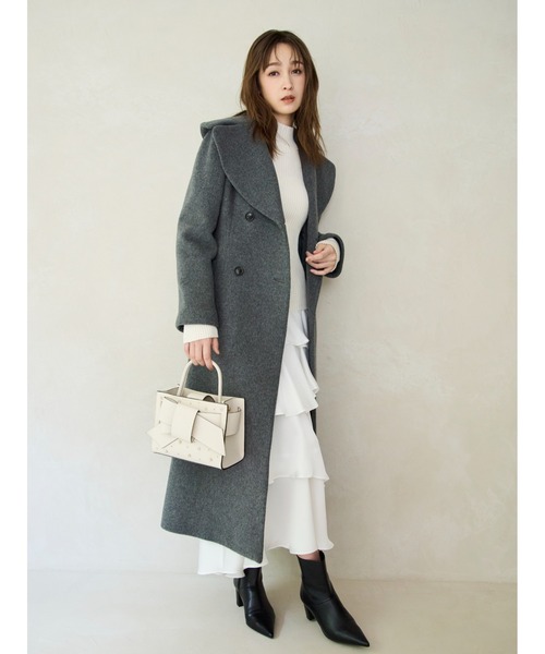 FRAY I.D（フレイ・アイディー） ダッフルコート コート ビッグカラー