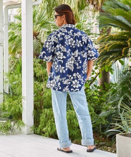 Kahiko（カヒコ） シャツ 「Kahiko」KY'S ハイビスカスMEN'Sアロハ