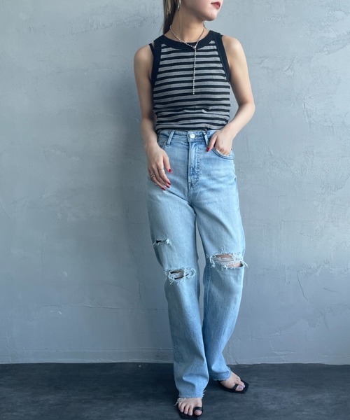 YANUK（ヤヌーク） ジーンズ デニム デニムパンツ LEA ハイウエスト