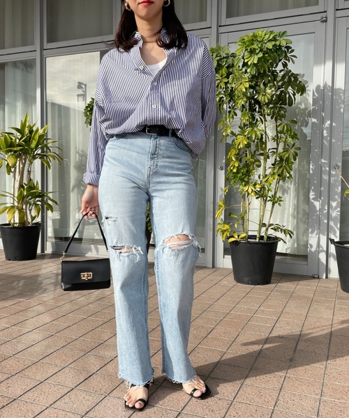 YANUK（ヤヌーク） ジーンズ デニム デニムパンツ LEA ハイウエスト