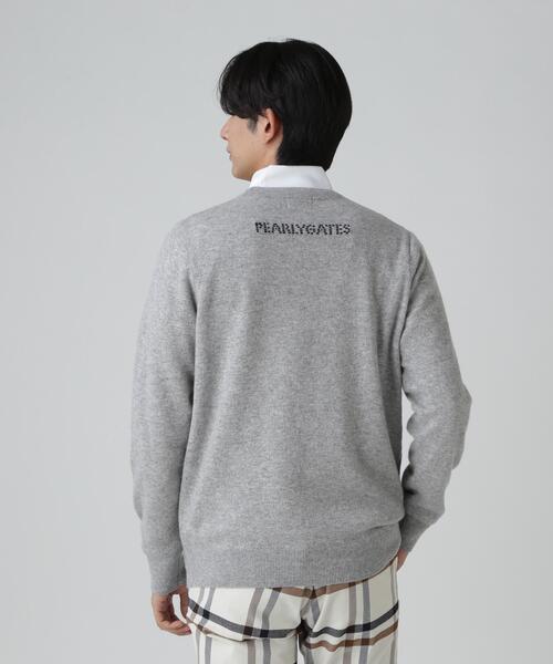 PEARLY GATES（パーリーゲイツ） セーター ニット 12G部分ジャガード