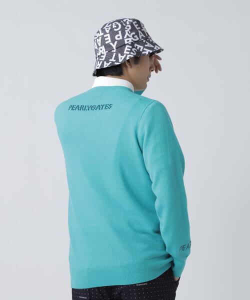 PEARLY GATES（パーリーゲイツ） セーター ニット 12G部分ジャガード