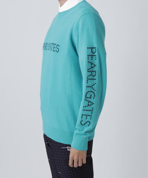 PEARLY GATES（パーリーゲイツ） セーター ニット 12G部分ジャガード